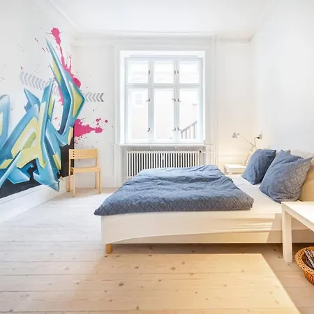 With Cosy Backyard In Vibrant Area. Apartment Copenhagen